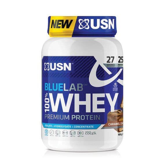 USN BLUE LAB 100% WHEY PROTEIN, 908G