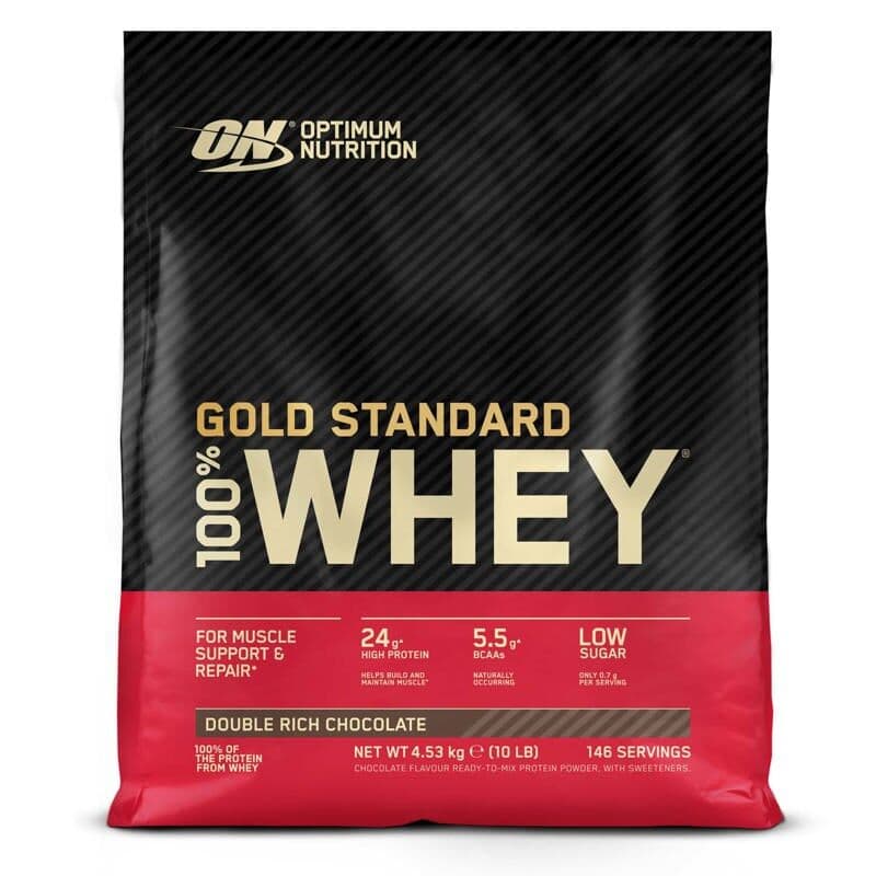 100% Whey Gold Standard, 4,5 kg - Double Rich Chocolate