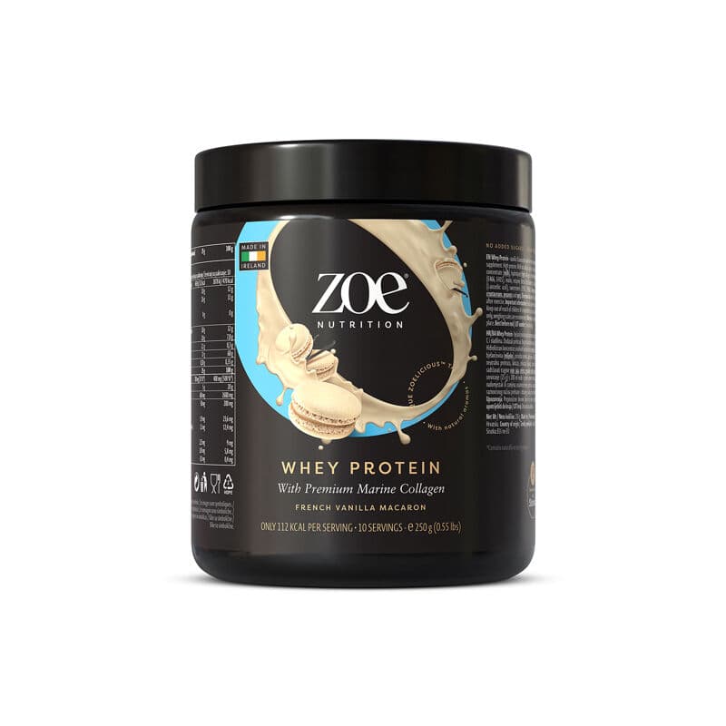 zoe Whey Protein, 250 g - French Vanilla Macaron