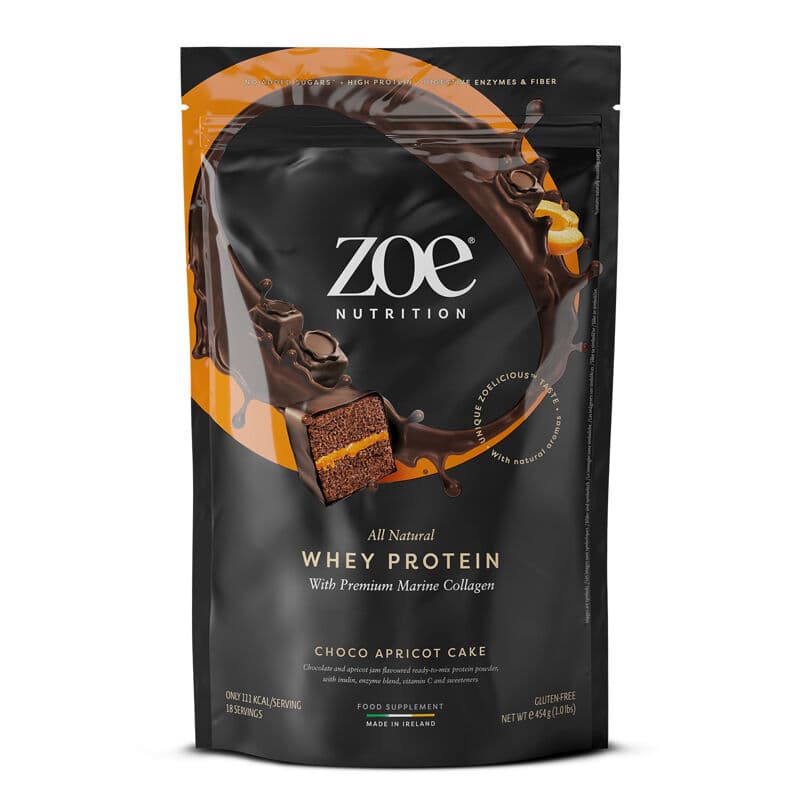zoe Whey Protein, 454 g - Choco Apricot Cake