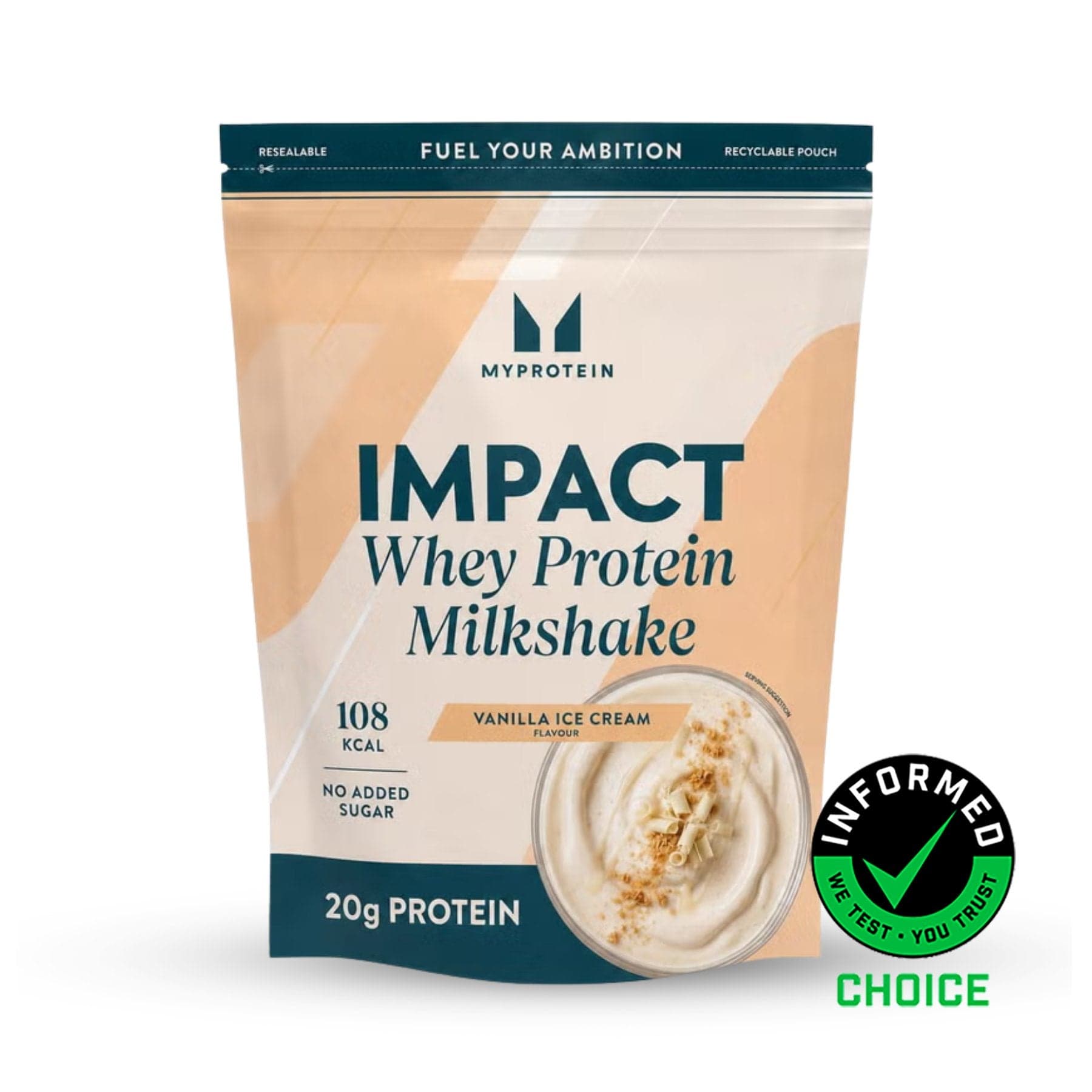 Impact Whey Protein Milkshake